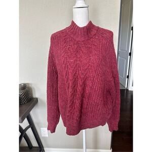 Thick Knit Pullover Sweater